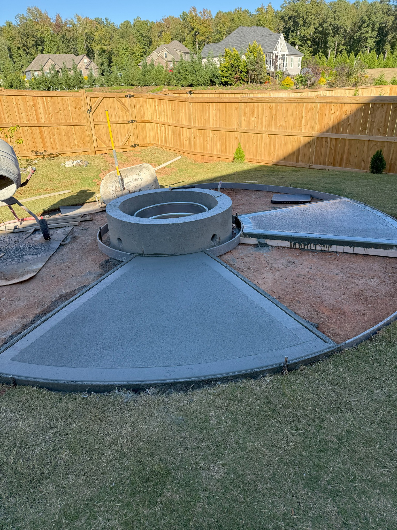 Firepit completed project photo 3