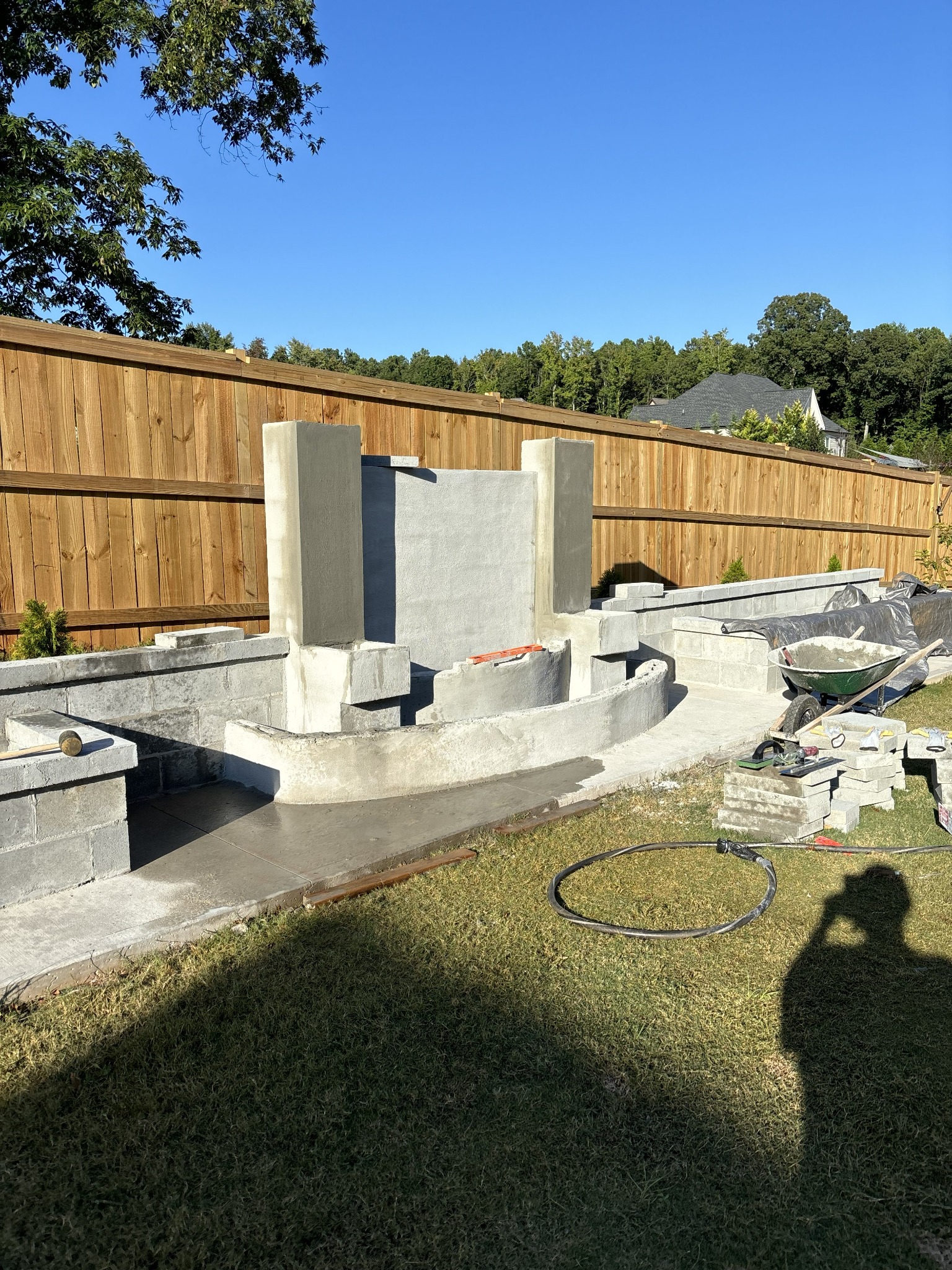 Water Fountain & Garden Beds project photo 2