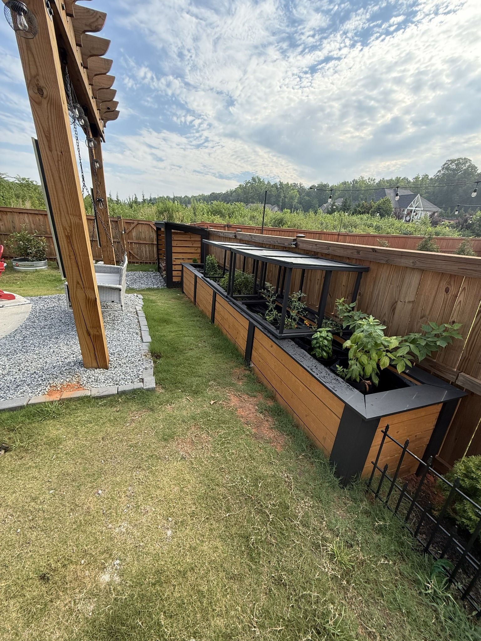 Wooden Shed & Garden Bed project photo 5